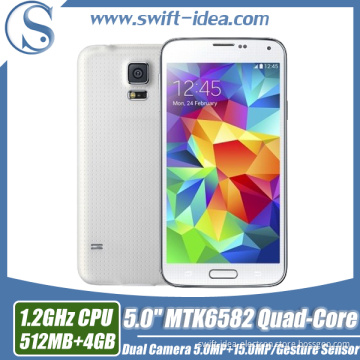 5.0 Inch IPS Mtk6572 Dual Core 3G Dual SIM Kitkat 4.4 Android Smart Mobile Phone (G900)